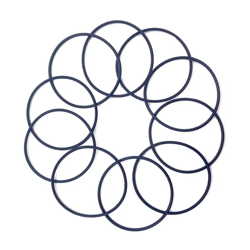 TorqueVance Seal O-Ring Float Bowl Gasket Replacement Lawn Mower Rings Carburetor Accessories 16010-ZE1-812 for GX120 GX140 GX160 GX200 GXV120 GXV140 GXV160, 10Pcs - Image 1